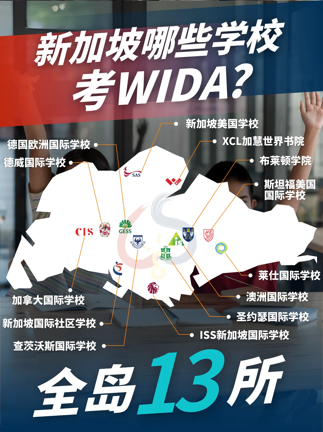 新加坡哪些国际学校考WIDA？